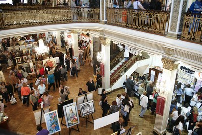 Exposición de arte en el Palacio San Miguel