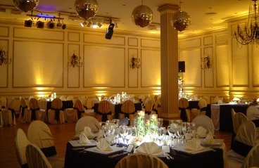 Salón Pueyrredón del Palacio San Miguel ambientado para cumpleaños