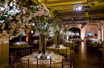 Salón Renoir del Palacio San Miguel ambientado para boda